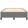 Dark gray fabric bed frame 120x190 cm by vidaXL, Beds and slatted bases - Ref: Foro24-3269632, Price: 95,23 €, Discount: %