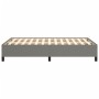 Dark gray fabric bed frame 120x190 cm by vidaXL, Beds and slatted bases - Ref: Foro24-3269632, Price: 95,23 €, Discount: %