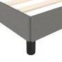 Bettrahmen aus dunkelgrauem Stoff, 120 x 190 cm von vidaXL, Betten und Lattenroste - Ref: Foro24-3269632, Preis: 94,09 €, Rab...
