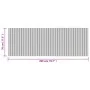 Alfombra rectangular bambú marrón 70x200 cm by vidaXL, Rugs - Ref: Foro24-376746, Price: 36,01 €, Discount: %