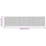 Rechteckiger Bambus-Teppich in Braun, 70x300 cm. von vidaXL, Teppiche - Ref: Foro24-376752, Preis: 31,48 €, Rabatt: %