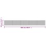 Alfombra rectangular bambú color natural 60x500 cm by vidaXL, Rugs - Ref: Foro24-376733, Price: 38,10 €, Discount: %