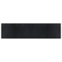 Alfombra rectangular bambú negro 100x400 cm by vidaXL, Rugs - Ref: Foro24-376816, Price: 45,76 €, Discount: %
