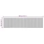 Rechteckiger schwarzer Bambus-Teppich 100x400 cm von vidaXL, Teppiche - Ref: Foro24-376816, Preis: 45,05 €, Rabatt: %