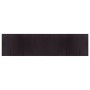 Alfombra rectangular bambú marrón oscuro 100x400 cm by vidaXL, Rugs - Ref: Foro24-376821, Price: 50,00 €, Discount: %