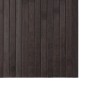 Alfombra rectangular bambú marrón oscuro 100x400 cm by vidaXL, Rugs - Ref: Foro24-376821, Price: 50,00 €, Discount: %