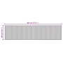 Alfombra rectangular bambú gris 100x400 cm by vidaXL, Rugs - Ref: Foro24-376958, Price: 45,40 €, Discount: %