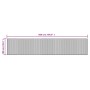 Alfombra rectangular bambú gris 100x500 cm by vidaXL, Rugs - Ref: Foro24-376964, Price: 53,89 €, Discount: %