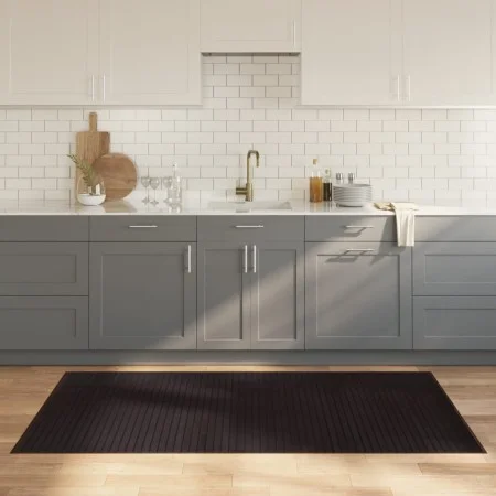 Rechteckiger Bambus-Teppich in dunkelbrauner Farbe, 100x200 cm. von vidaXL, Teppiche - Ref: Foro24-376947, Preis: 33,58 €, Ra...