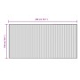 Alfombra rectangular bambú marrón oscuro 100x200 cm by vidaXL, Rugs - Ref: Foro24-376947, Price: 35,05 €, Discount: %