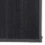 Alfombra rectangular bambú negro 80x500 cm de vidaXL, Alfombras - Ref: Foro24-376924, Precio: 47,35 €, Descuento: %