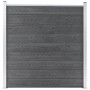 Grauer WPC-Gartenzaun 180x186 cm von vidaXL, Zaunpaneele - Ref: Foro24-49067, Preis: 302,80 €, Rabatt: %