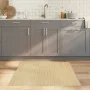 Quadratischer Bambus-Teppich in hellem Naturfarben, 100x100 cm. von vidaXL, Teppiche - Ref: Foro24-376939, Preis: 26,79 €, Ra...