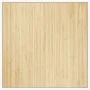 Alfombra cuadrada bambú color natural claro 100x100 cm by vidaXL, Rugs - Ref: Foro24-376939, Price: 26,79 €, Discount: %