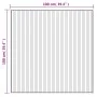 Alfombra cuadrada bambú color natural claro 100x100 cm by vidaXL, Rugs - Ref: Foro24-376939, Price: 26,79 €, Discount: %