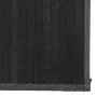 Alfombra rectangular bambú negro 80x1000 cm by vidaXL, Rugs - Ref: Foro24-376930, Price: 75,83 €, Discount: %