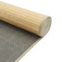 Alfombra rectangular bambú color natural claro 60x400 cm by vidaXL, Rugs - Ref: Foro24-376849, Price: 31,17 €, Discount: %