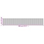 Rechteckiger Bambus-Teppich in hellem Naturfarben, 60x400 cm. von vidaXL, Teppiche - Ref: Foro24-376849, Preis: 31,68 €, Raba...