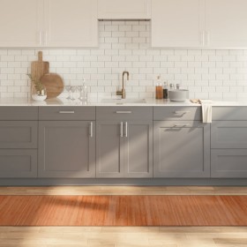 Rechteckiger Bambus-Teppich in Braun, 70x1000 cm. von vidaXL, Teppiche - Ref: Foro24-376896, Preis: 71,69 €, Rabatt: %