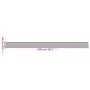 Rechteckiger Bambus-Teppich in dunkelbrauner Farbe, 60x1000 cm. von vidaXL, Teppiche - Ref: Foro24-376863, Preis: 61,52 €, Ra...