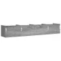 Mueble de pared madera de ingeniería gris Sonoma 99x18x16,5 cm by vidaXL, Shelves and shelves - Ref: Foro24-840453, Price: 30...