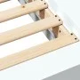 White engineered wood bed frame 200x200 cm by vidaXL, Beds and slatted bases - Ref: Foro24-3281161, Price: 183,96 €, Discount: %