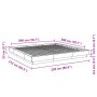 Weißer Bettrahmen aus Holzwerkstoff, 200 x 200 cm von vidaXL, Betten und Lattenroste - Ref: Foro24-3281161, Preis: 186,19 €, ...