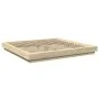 Estructura de cama madera de ingeniería roble Sonoma 200x200 cm de vidaXL, Camas y somieres - Ref: Foro24-3281163, Precio: 17...