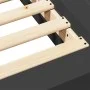 Black engineered wood bed frame 135x190 cm by vidaXL, Beds and slatted bases - Ref: Foro24-3281225, Price: 162,67 €, Discount: %