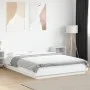 Estructura de cama madera de ingeniería blanca 120x200 cm de vidaXL, Camas y somieres - Ref: Foro24-3281196, Precio: 155,73 €...