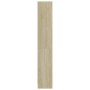4-level oak-colored plywood bookshelf 80x24x142cm by vidaXL, Bookcases and shelves - Ref: Foro24-800912, Price: 88,80 €, Disc...