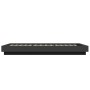 Black engineered wood bed frame 75x190 cm by vidaXL, Beds and slatted bases - Ref: Foro24-3281246, Price: 125,07 €, Discount: %