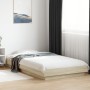 Estructura de cama madera de ingeniería roble Sonoma 90x200 cm de vidaXL, Camas y somieres - Ref: Foro24-3281212, Precio: 138...