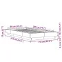 Bettgestell aus Sonoma-Eiche-Holzwerkstoff, 90 x 200 cm von vidaXL, Betten und Lattenroste - Ref: Foro24-3281212, Preis: 136,...