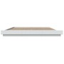 Estructura de cama madera de ingeniería blanca 180x200 cm de vidaXL, Camas y somieres - Ref: Foro24-3281168, Precio: 180,11 €...