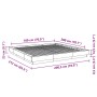 Weißer Bettrahmen aus Holzwerkstoff, 180 x 200 cm von vidaXL, Betten und Lattenroste - Ref: Foro24-3281168, Preis: 180,11 €, ...