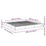White engineered wood bed frame 180x200 cm by vidaXL, Beds and slatted bases - Ref: Foro24-3281168, Price: 177,95 €, Discount: %