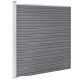 WPC Gartenzaun grau 175x186 cm von vidaXL, Zaunpaneele - Ref: Foro24-49069, Preis: 235,70 €, Rabatt: %