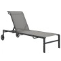 Liegestühle mit Tisch, 2 Stück, aus Textilene und Stahl. von vidaXL, Liegen - Ref: Foro24-316828, Preis: 174,28 €, Rabatt: %