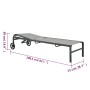 Liegestühle mit Tisch, 2 Stück, aus Textilene und Stahl. von vidaXL, Liegen - Ref: Foro24-316828, Preis: 174,28 €, Rabatt: %