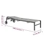 Tumbonas con mesa 2 unidades textilene y acero by vidaXL, Loungers - Ref: Foro24-316828, Price: 171,02 €, Discount: %