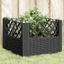 Pflanzgefäß mit schwarzen PP-Stiften 43,5x43,5x43,5 cm von vidaXL, Töpfe und Pflanzgefäße - Ref: Foro24-368007, Preis: 25,69 ...