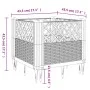 Pflanzgefäß mit schwarzen PP-Stiften 43,5x43,5x43,5 cm von vidaXL, Töpfe und Pflanzgefäße - Ref: Foro24-368007, Preis: 25,69 ...