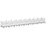 Jardinera con clavijas PP blanco 363,5x43,5x43,5 cm de vidaXL, Maceteros y jardineras - Ref: Foro24-368030, Precio: 99,29 €, ...