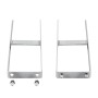Ground pegs for WPC fence 2 units steel 40 cm by vidaXL, Spikes for anchoring in the ground - Ref: Foro24-49080, Price: 16,50...
