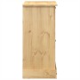 Cómoda cajonera Corona madera maciza de pino 110x43x91 cm by vidaXL, Storage trunks - Ref: Foro24-4005676, Price: 230,20 €, D...