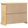 Cómoda cajonera Corona madera maciza de pino 110x43x91 cm by vidaXL, Storage trunks - Ref: Foro24-4005676, Price: 230,20 €, D...