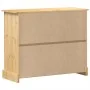 Massive Kiefernholz-Kommode Corona 110x43x91 cm von vidaXL, Aufbewahrungskisten - Ref: Foro24-4005676, Preis: 226,56 €, Rabat...