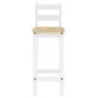 Zwei hohe Hocker aus massivem Kiefernholz von vidaXL, Möbelsets für Küchen und Esszimmer - Ref: Foro24-4005695, Preis: 108,67...