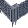 Pflanzgefäß mit blaugrauen PP-Stiften 362,5x42,5x28,5 cm von vidaXL, Töpfe und Pflanzgefäße - Ref: Foro24-368024, Preis: 91,6...
